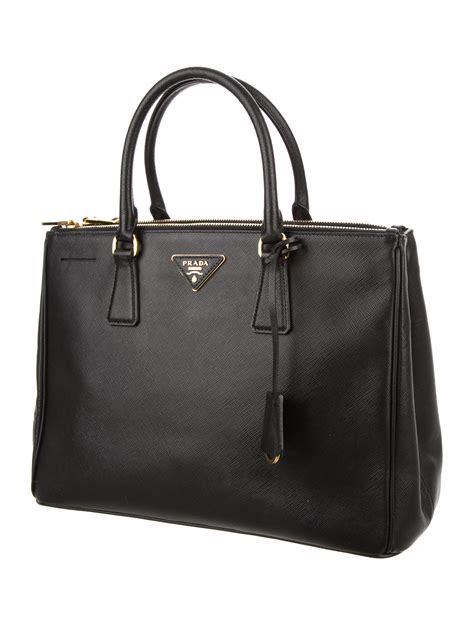 prada saffiano lux double zip tote sizes|Prada saffiano lux bn2274.